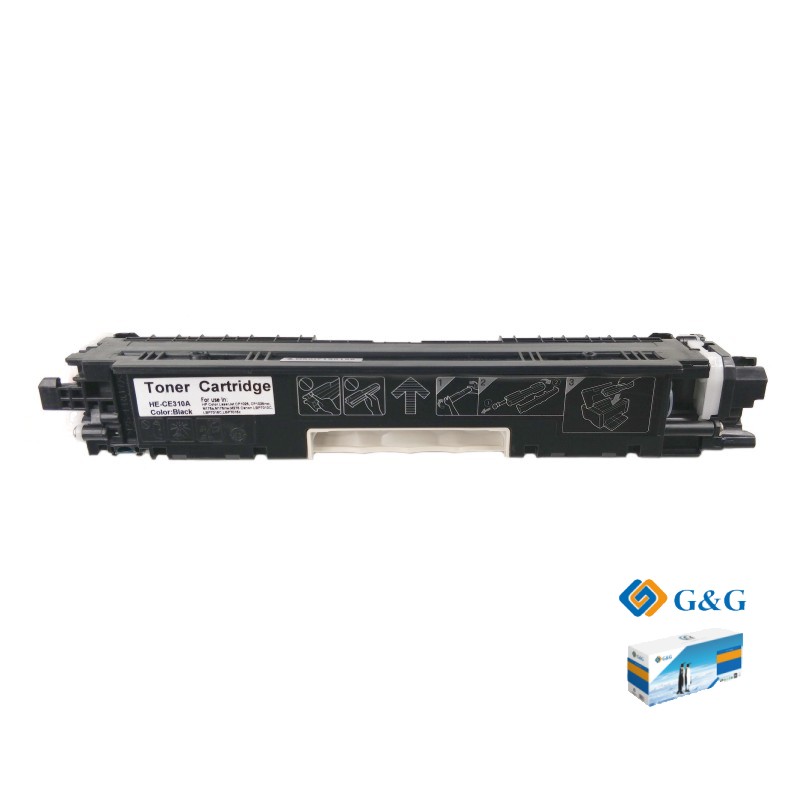 Tonerová kazeta - HP CE310A ( 126A) - black - kompatibilní G&G
