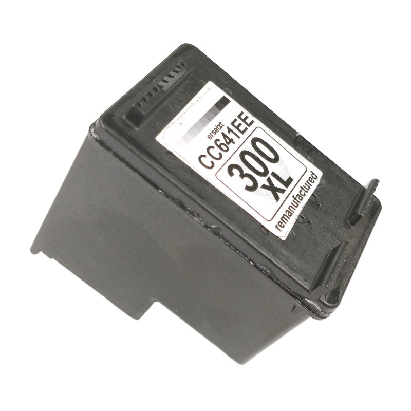 Inkoustová kazeta - HP CC641EE ( 300XL) - black - renovovaná