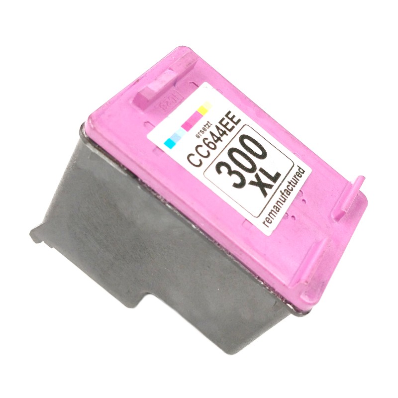 Inkoustová kazeta - HP CC644EE ( 300XL) - color - renovovaná