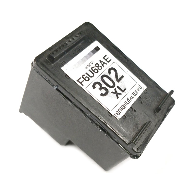 Inkoustová kazeta - HP F6U68AE ( 302XL) - black - renovovaná