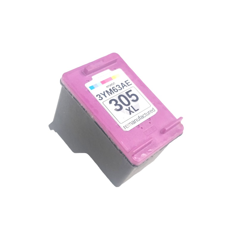 Inkoustová kazeta - HP 3YM63AE ( 305XL) - color - renovovaná