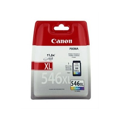 Inkoustová kazeta - CANON CL-546XL, 8288B001 - color - originál