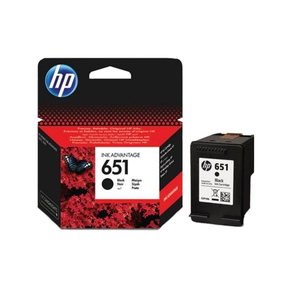 Inkoustová kazeta - HP C2P10AE ( 651) - black - originál