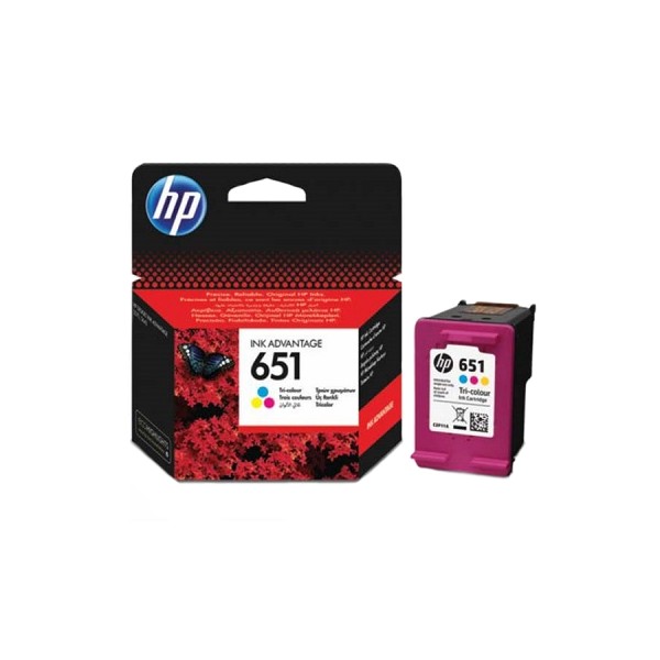 Inkoustová kazeta - HP C2P11AE ( 651) - color - originál