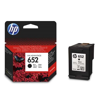 Inkoustová kazeta - HP F6V25AE ( 652) - black - originál