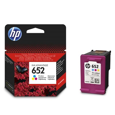 Inkoustová kazeta - HP F6V24AE ( 652) - color - originál