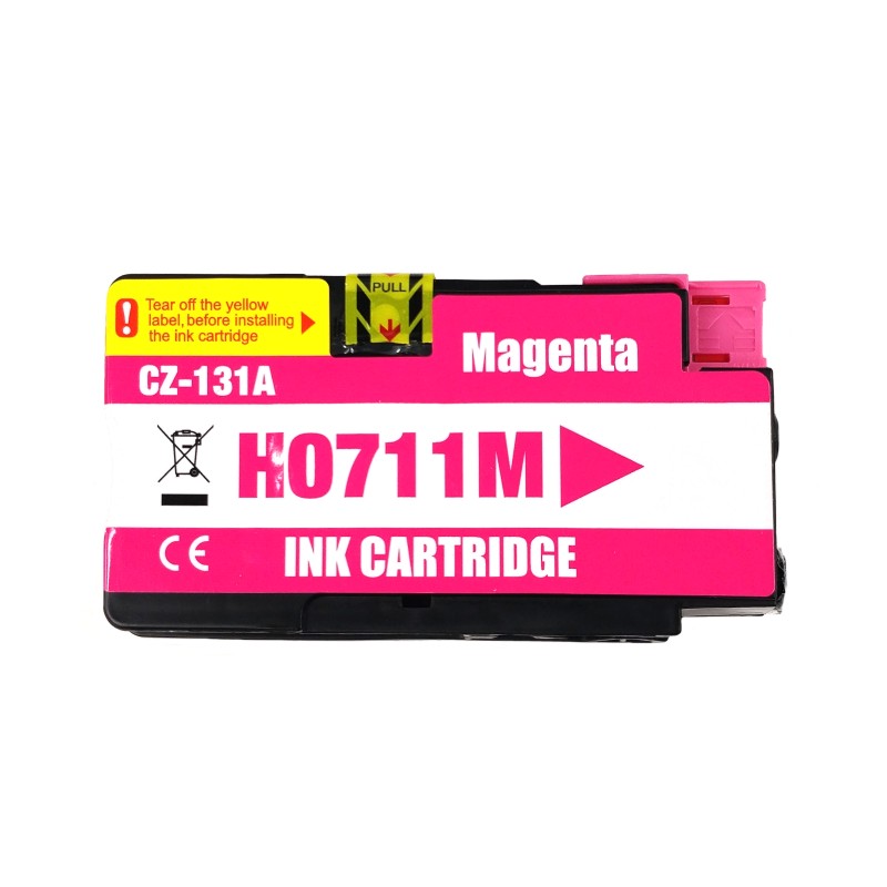Inkoustová kazeta - HP CZ131A ( 711) - magenta - kompatibilní