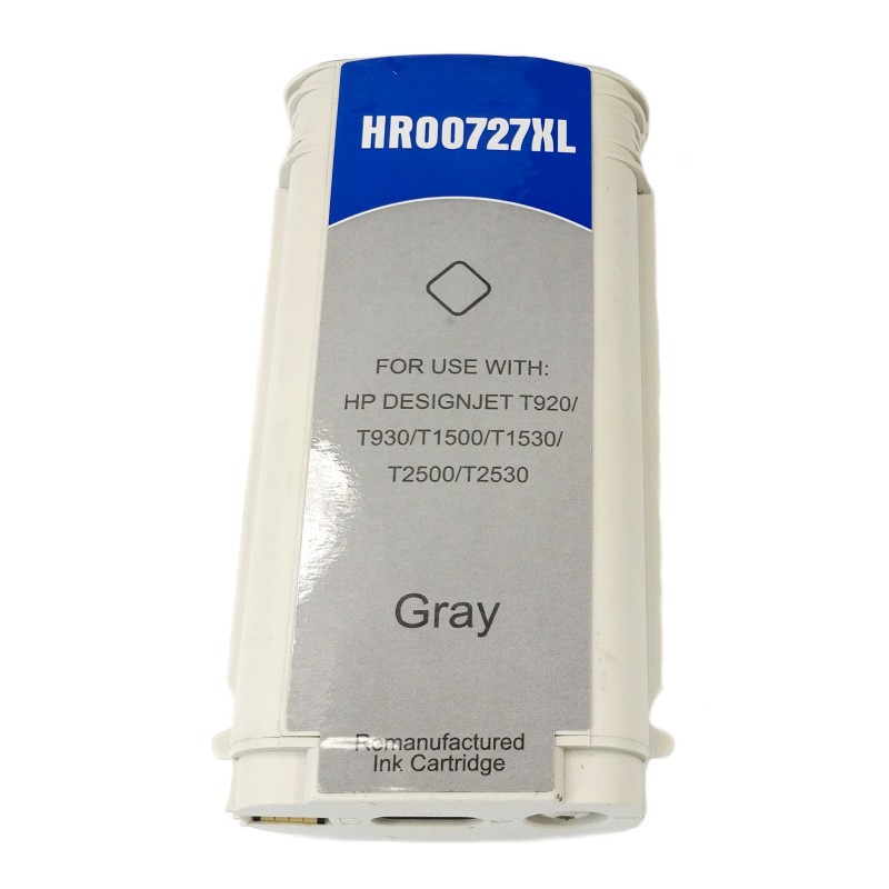 Inkoustová kazeta - HP B3P24A ( 727) - gray - kompatibilní