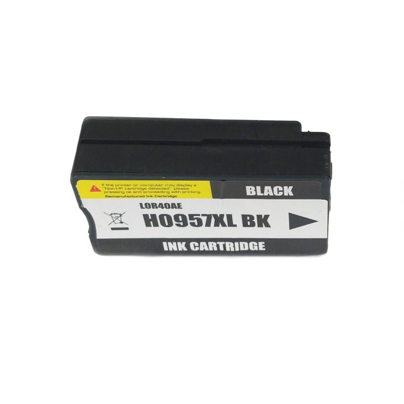 Inkoustová kazeta - HP L0R40AE ( 957XL) - black - renovovaná
