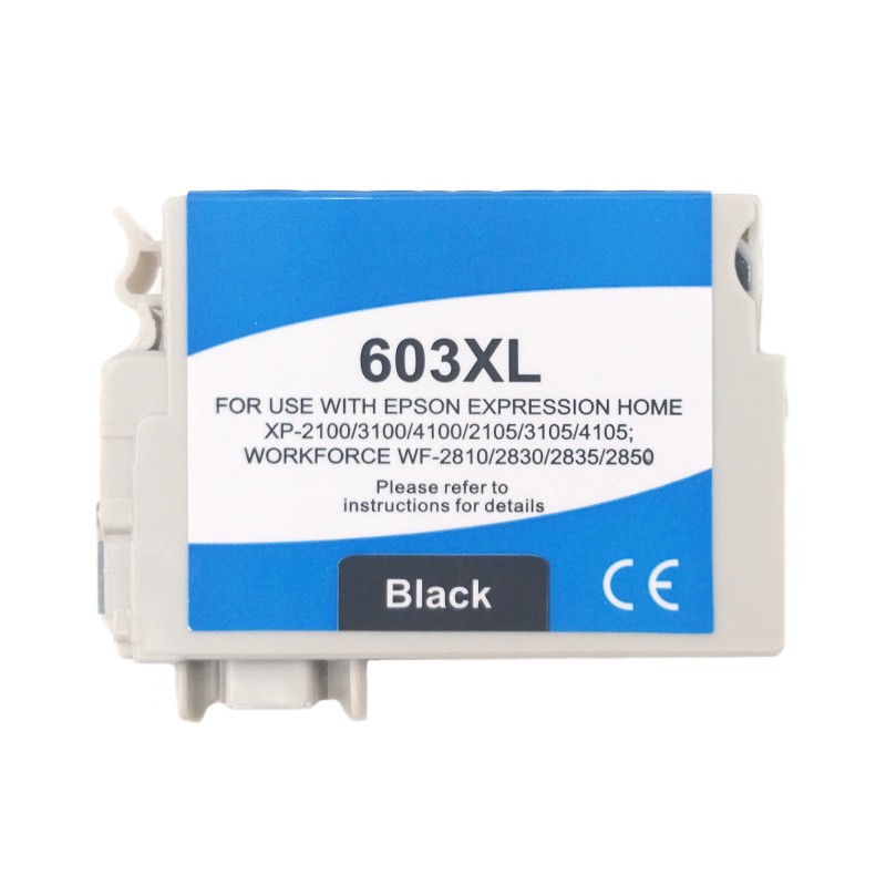 Inkoustová kazeta - EPSON T03A1 ( 603XL) - black - kompatibilní
