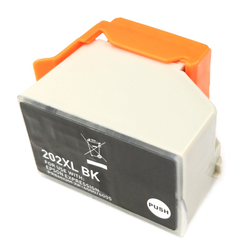 Inkoustová kazeta - EPSON C13T02G14010 ( 202XL) - black - kompatibilní
