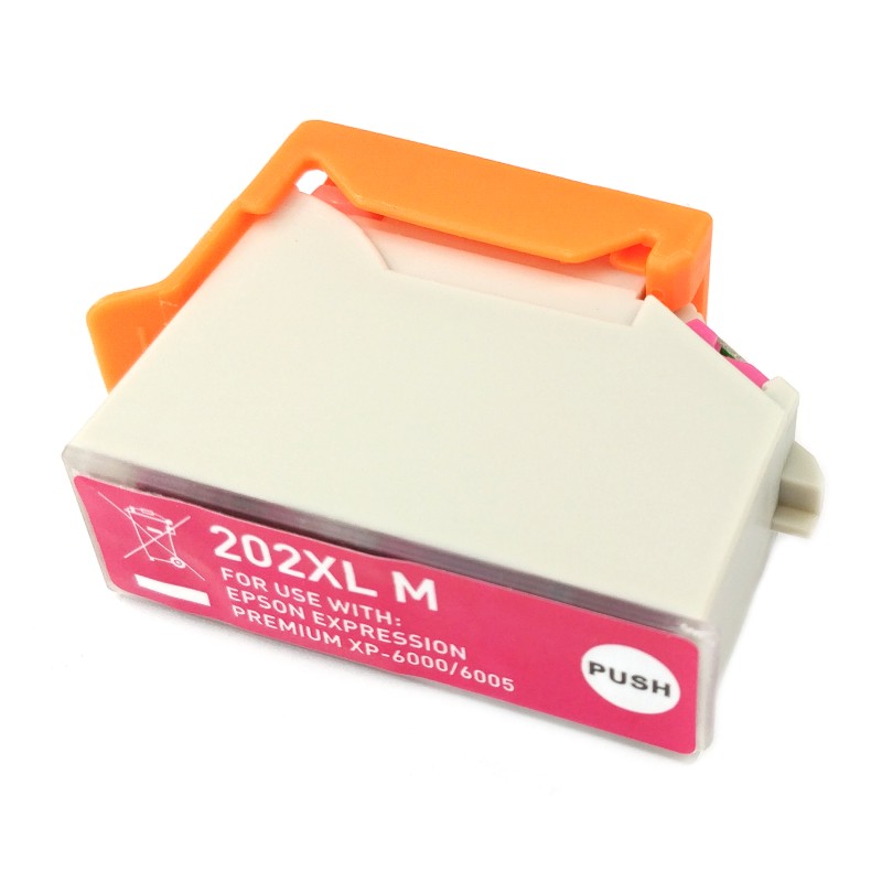 Inkoustová kazeta - EPSON C13T02H34010 ( 202XL) - magenta - kompatibilní