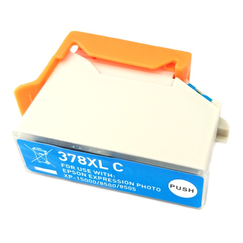 Inkoustová kazeta - EPSON C13T37924010 ( 378XL) - cyan - kompatibilní
