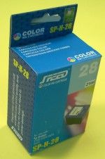 Inkoustová kazeta - HP C8728 ( 28) - color - renovovaná